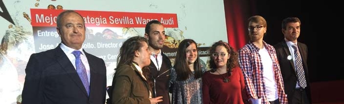 Sevilla Wagen Audi premia a la agencia junior Albañomaría