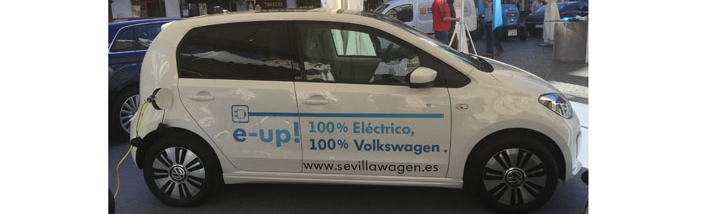 Sevilla Wagen Volkswagen presenta sus modelos eléctricos en el I Roadshow Eléctricos de Sevilla