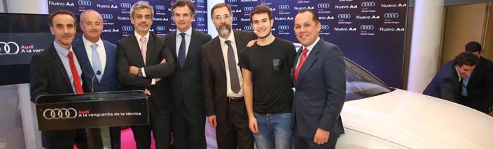 Sevilla Wagen Audi presenta el nuevo Audi A4 en unas jornadas sobre tecnología y empresa