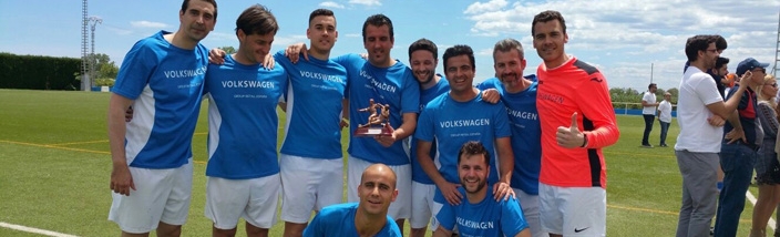 Sevilla Wagen-Sevilla Motor gana el primer torneo de Fútbol 7 Volkswagen Group Retail España